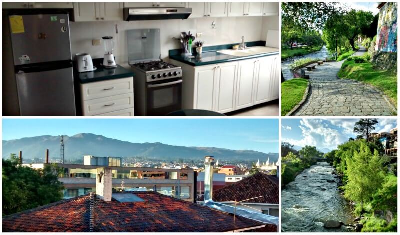 Cuenca apartment and surroundings - collage