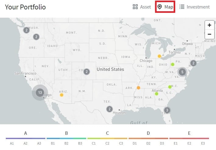 Your Portfolio Map View