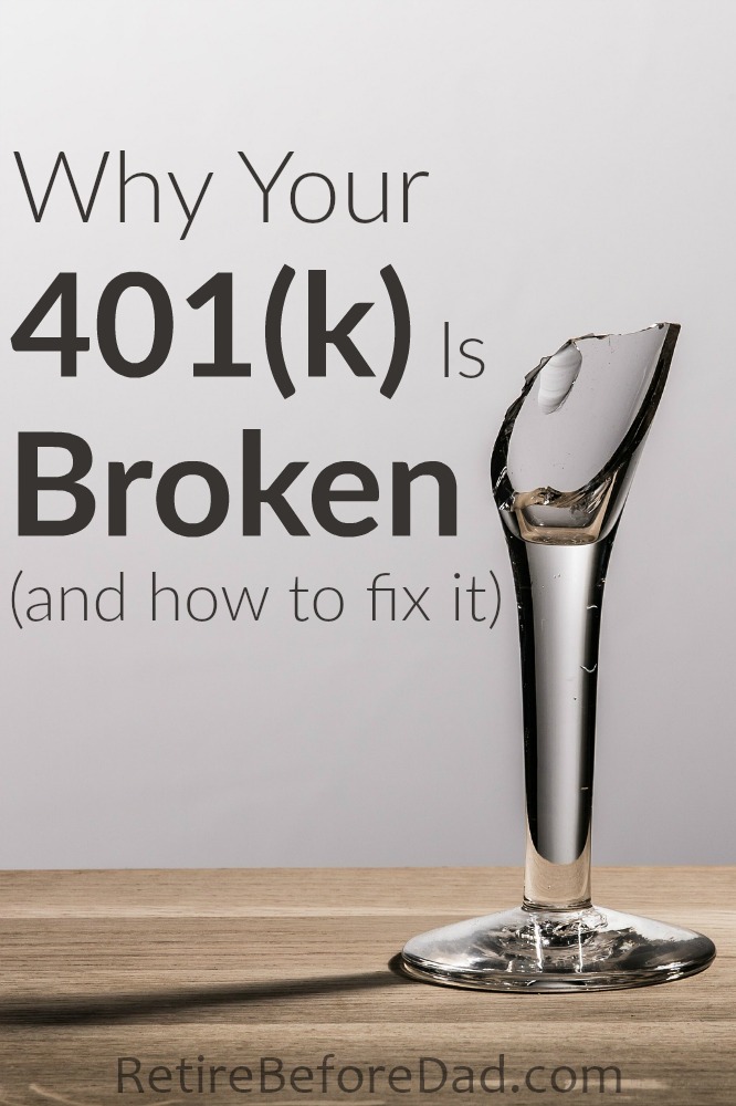 Your 401(k) may be broken and you don't even know it. Here are some common problems with 401(k) plans and how to fix them. Plus a free 401(k) analysis.