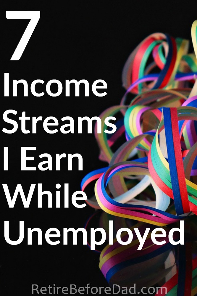 How to continue to earn income streams even after becoming unemployed. Without a salary, these 7 passive income streams are more important than ever. 