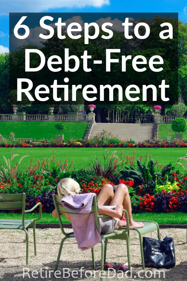 Imagine a life with no financial obligations to anyone. There’s a unique comfort in paying off all your debts before you retire. These six steps will help you achieve a debt-free retirement. 