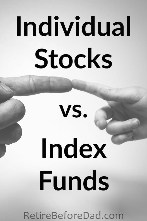 There's a long-standing debate between buying individual stocks vs. index funds. I don't participate in the debate because I practice both strategies. I own dividend growth stocks to create a reliable income stream. And I invest in index funds in retirement accounts to keep things simple and earn solid market returns. 