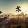 Life Without the Constraints of Time and Money Motorbike Sunset