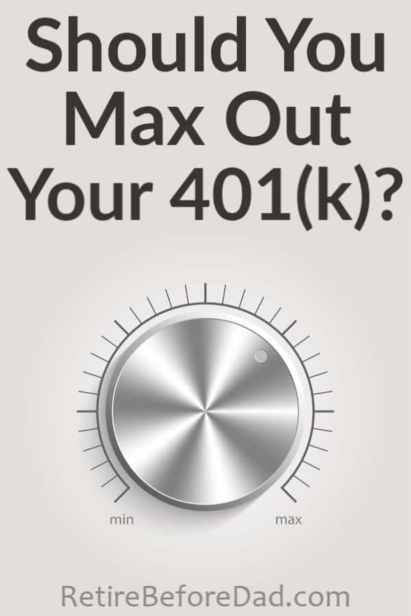 Is it smart to max out your 401(k) every year even if your salary is low? This isn't easy for most, but you may regret not contributing the max later in life.