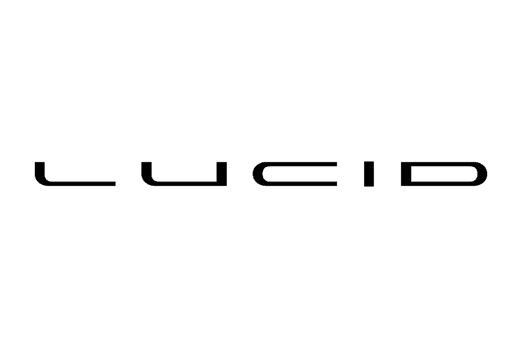 Lucid Motors stock and IPO logo