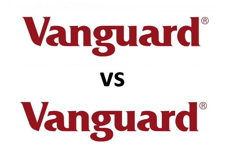 Image of Vanguard's logo versus Vanguard's logo. Deciding between VTI vs VOO comes down to the investor's desire for broader market coverage vs. blue chip S&P 500 stocks. VOO holds U.S. large cap stocks while VTI adds mid-cap and small-cap stocks. 