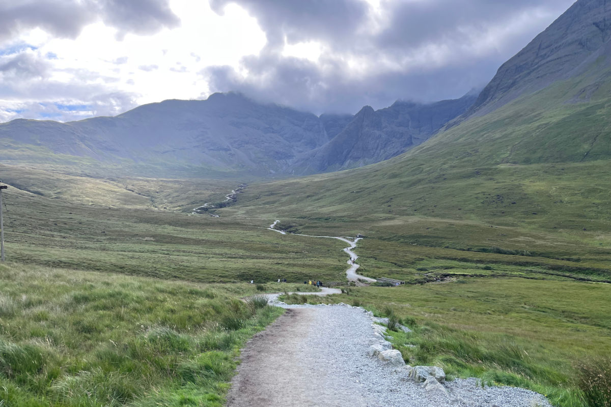 Fairy Pool trail, Isle of Skye. Scotland. 